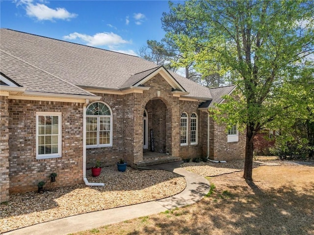 19 Spring Lake Trl NE, White, GA 30184 - view of front of house featuring roof with shingles and brick siding