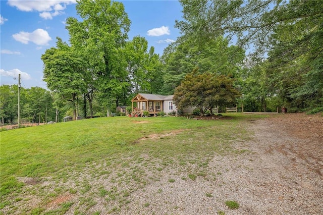 2860 Jack Bryant Cir, Gainesville, GA 30507 - view of grassy yard with a deck