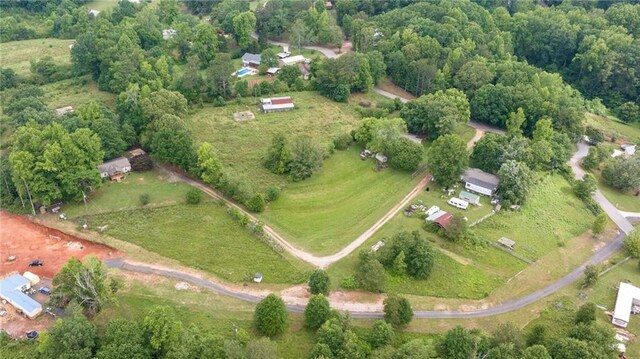 2860 Jack Bryant Cir, Gainesville, GA 30507 - aerial view of property and surrounding area with rural landscape