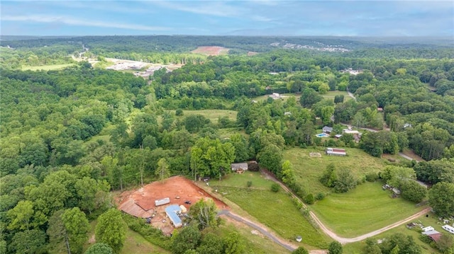 2860 Jack Bryant Cir, Gainesville, GA 30507 - aerial overview of property's location with a forest
