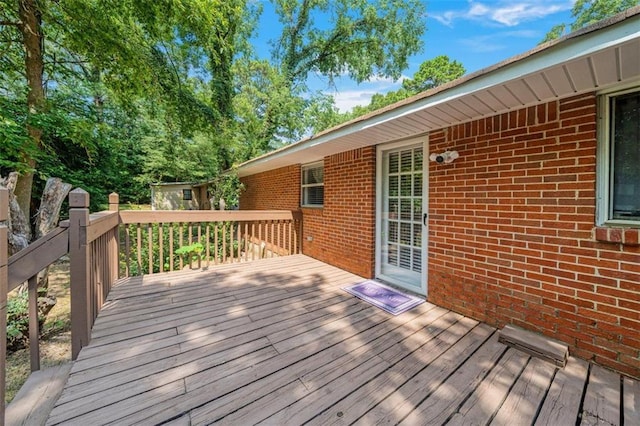 57 Jonathan Rd, Riverdale, GA 30274 - view of wooden terrace