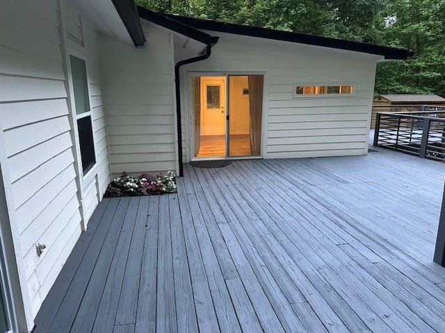 1360 Bethany Ct, Alpharetta, GA 30004 - view of wooden deck
