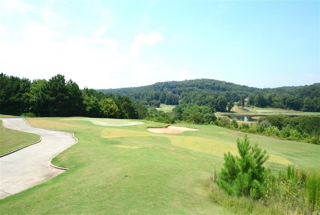 204 Maple Creek Chase, Woodstock, GA 30188 - view of home's community with a forest view, view of golf course, and a lawn