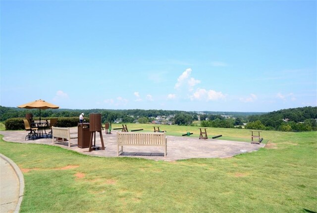 204 Maple Creek Chase, Woodstock, GA 30188 - view of community featuring a yard and a patio area