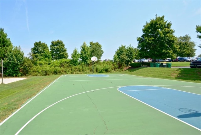 204 Maple Creek Chase, Woodstock, GA 30188 - view of sport court featuring a yard and community basketball court