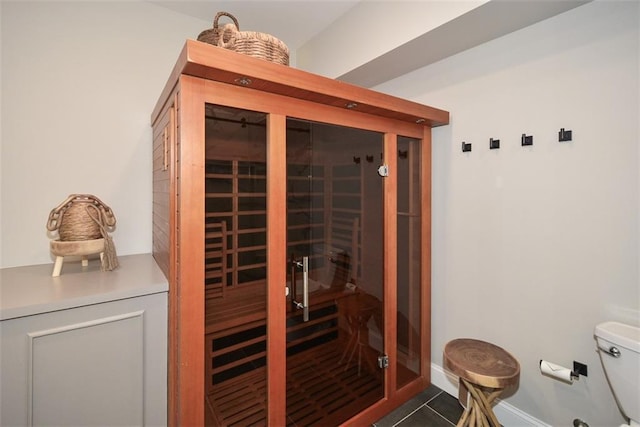 204 Maple Creek Chase, Woodstock, GA 30188 - view of sauna featuring tile patterned floors and baseboards