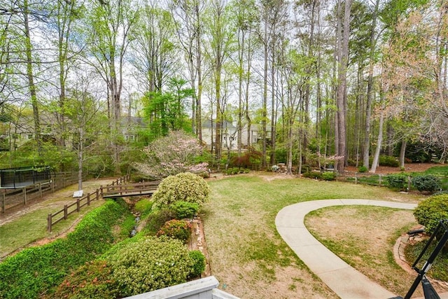 204 Maple Creek Chase, Woodstock, GA 30188 - view of yard featuring fence