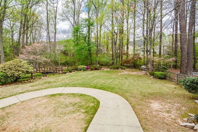 204 Maple Creek Chase, Woodstock, GA 30188 - view of yard with fence