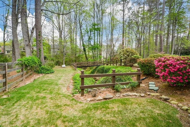 204 Maple Creek Chase, Woodstock, GA 30188 - view of yard with fence