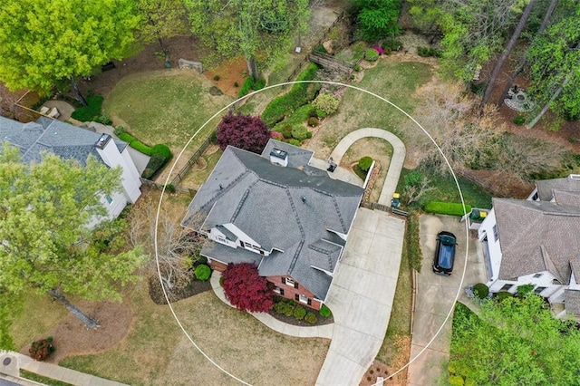 204 Maple Creek Chase, Woodstock, GA 30188 - drone / aerial view