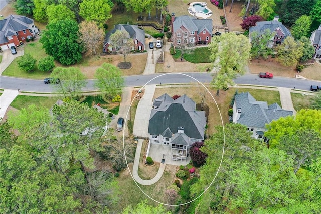 204 Maple Creek Chase, Woodstock, GA 30188 - aerial view with a residential view