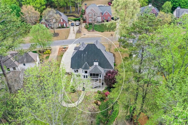 204 Maple Creek Chase, Woodstock, GA 30188 - birds eye view of property with a residential view