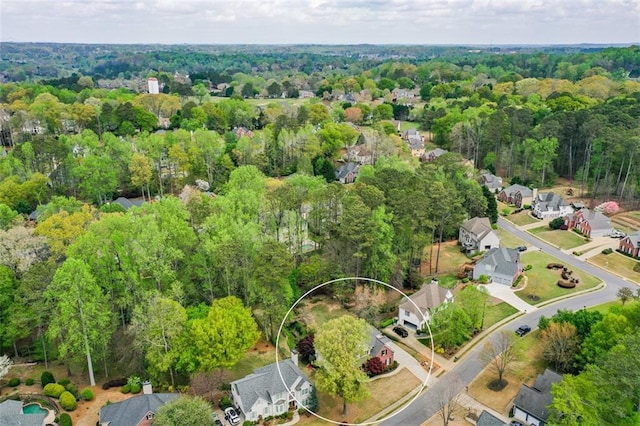 204 Maple Creek Chase, Woodstock, GA 30188 - aerial view with a residential view and a view of trees