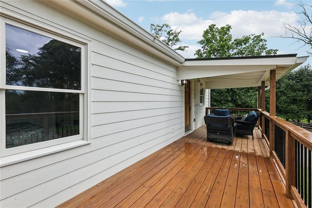16064 Hopewell Rd, Alpharetta, GA 30004 - view of wooden terrace