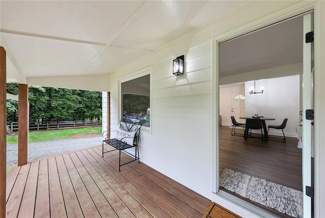 16064 Hopewell Rd, Alpharetta, GA 30004 - view of wooden terrace