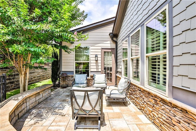 view of patio / terrace featuring outdoor lounge area