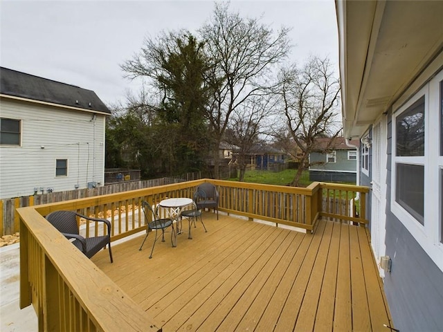 view of deck