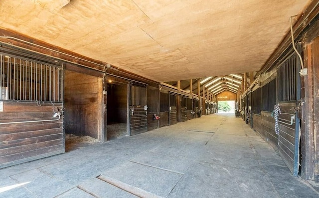 view of stable