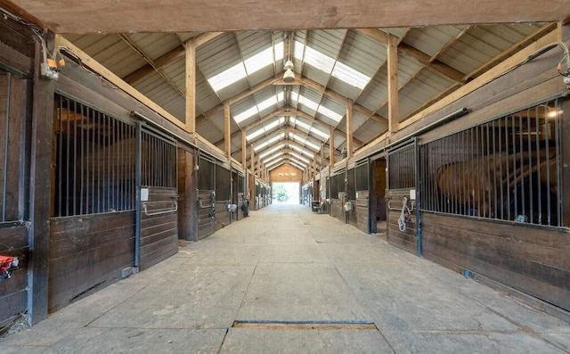 view of stable