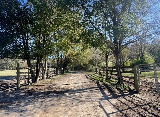 view of road