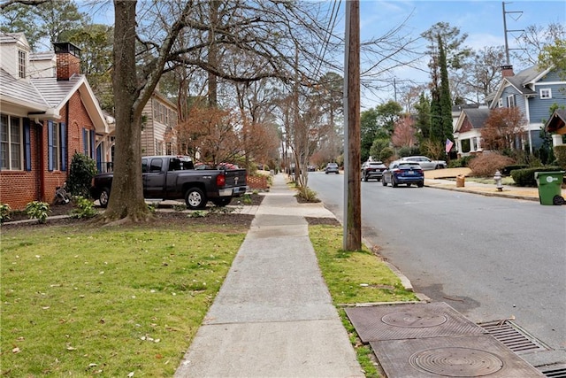 view of street