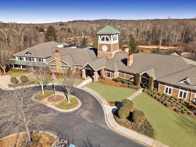 drone / aerial view
