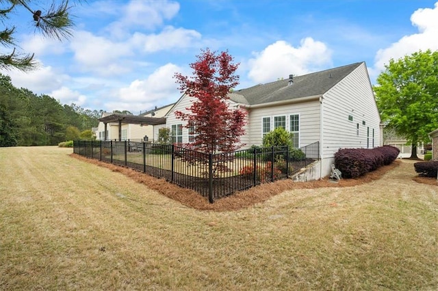 view of side of home