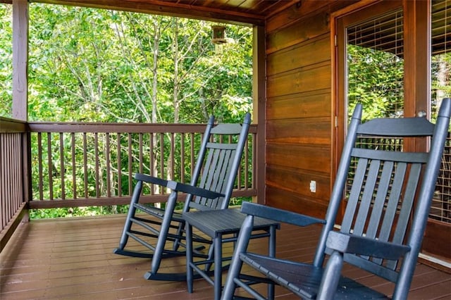 view of deck