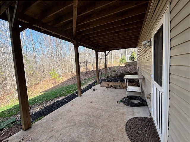 view of patio / terrace