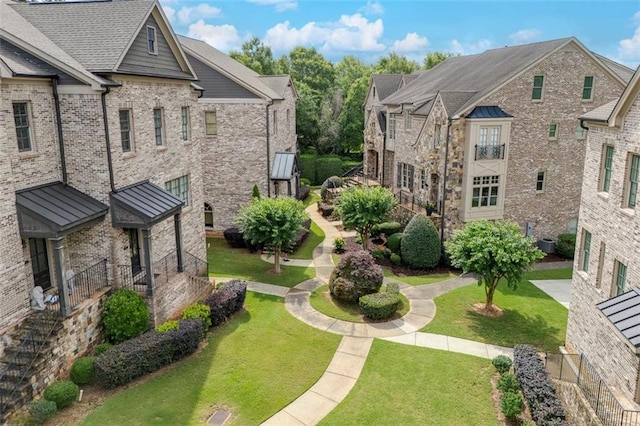 4853 Stonehall Pl, Atlanta, GA 30339 - view of property's community with a lawn