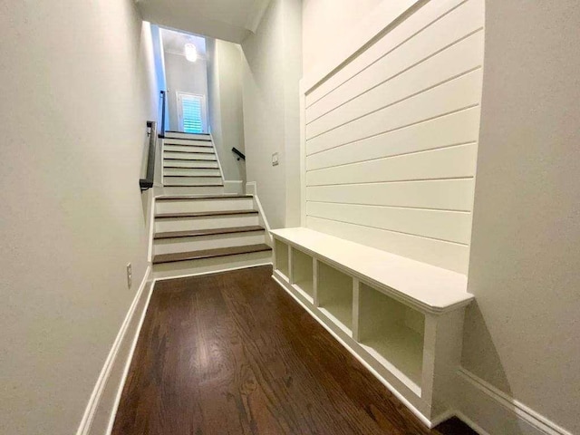 1117 Cordia Ave, Atlanta, GA 30318 - mudroom with wood finished floors and baseboards