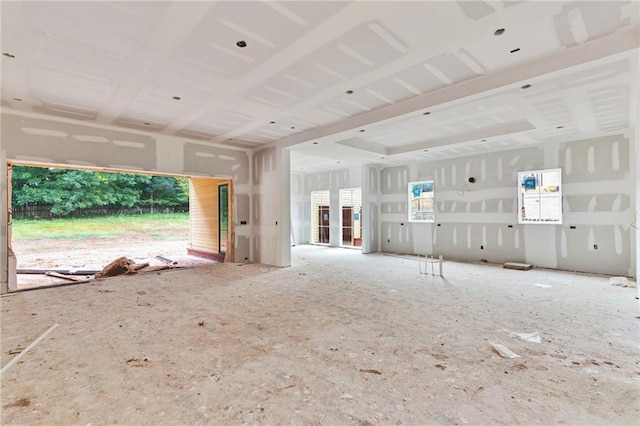 view of unfurnished living room