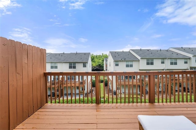 3542 Chattahoochee Summit Ln SE, Atlanta, GA 30339 - deck featuring a residential view