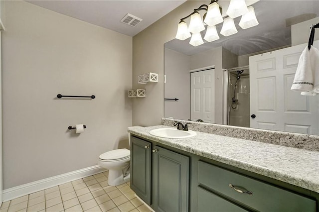 209 Jacobs Way, Jasper, GA 30143 - bathroom featuring tile patterned flooring, vanity, and a shower