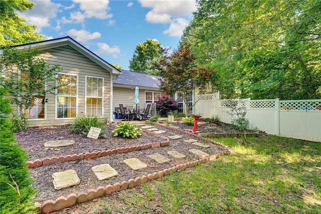 209 Jacobs Way, Jasper, GA 30143 - view of yard featuring a patio area