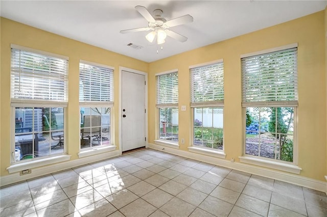 209 Jacobs Way, Jasper, GA 30143 - doorway featuring tile patterned floors and a ceiling fan