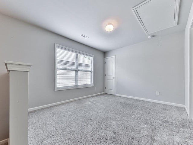 212 Torch Dr, Acworth, GA 30102 - carpeted empty room featuring attic access and a smoke detector