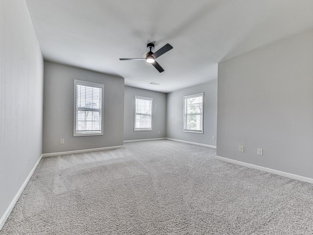 212 Torch Dr, Acworth, GA 30102 - unfurnished room with ceiling fan and light carpet