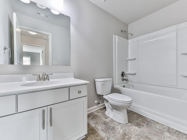 212 Torch Dr, Acworth, GA 30102 - bathroom with vanity and tub / shower combination