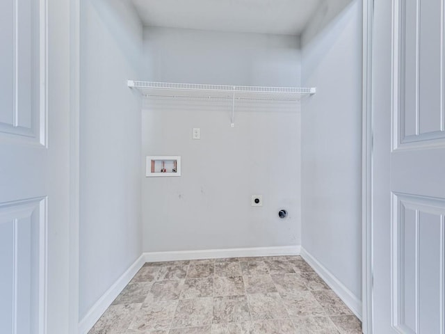 212 Torch Dr, Acworth, GA 30102 - laundry area featuring electric dryer hookup and washer hookup
