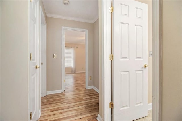 205 Peachtree Forest Ter, Peachtree Corners, GA 30092 - hall featuring light wood-type flooring and ornamental molding