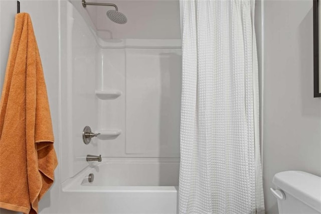 227 Ivey Ter Unit 36, Temple, GA 30179 - full bath with shower / tub combo with curtain and toilet