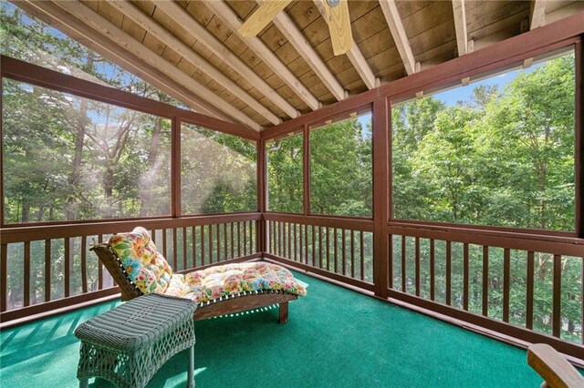 85 Misty Hollow Rdg, Ellijay, GA 30536 - view of sunroom / solarium