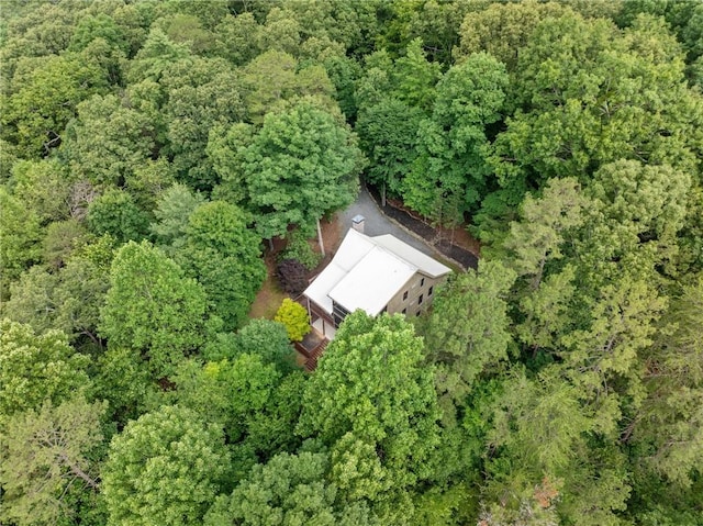 85 Misty Hollow Rdg, Ellijay, GA 30536 - view of subject property with a heavily wooded area