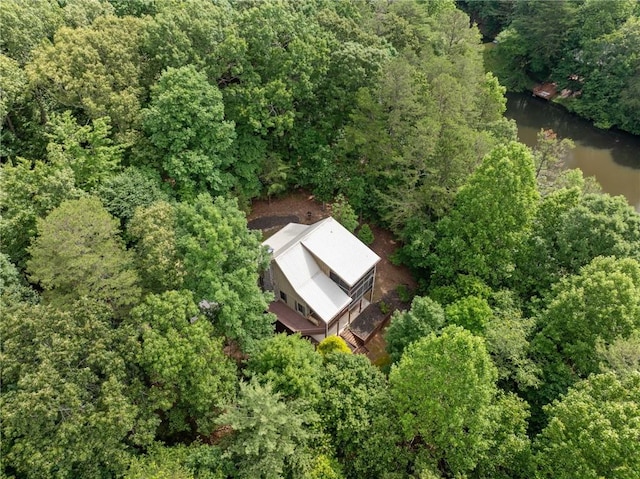 85 Misty Hollow Rdg, Ellijay, GA 30536 - view of subject property featuring a large body of water and a forest