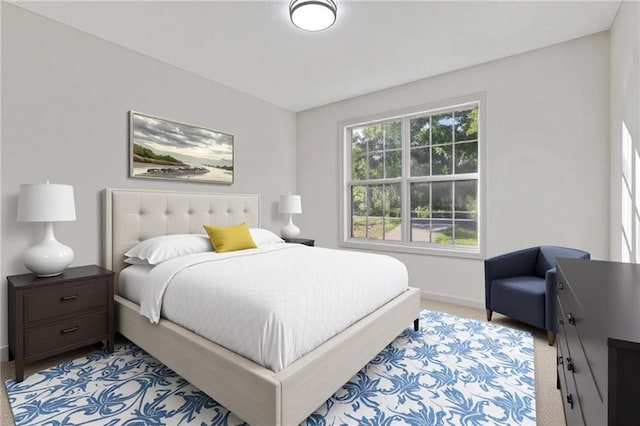 733 Wesley Chapel Rd, Villa Rica, GA 30180 - bedroom with light carpet and baseboards