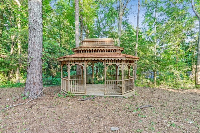 733 Wesley Chapel Rd, Villa Rica, GA 30180 - view of yard with a gazebo