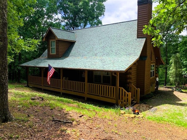 view of cabin