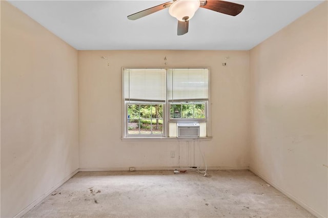 5128 Lavista Rd, Tucker, GA 30084 - spare room with cooling unit, a ceiling fan, and baseboards