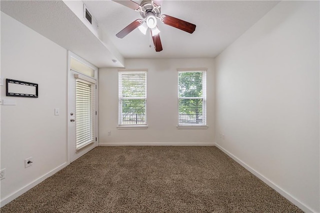 390 17th St NW Unit 2053, Atlanta, GA 30363 - carpeted empty room featuring baseboards and ceiling fan